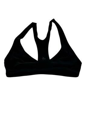 lululemon women’s Black Racerback Swim Bikini Top size 2